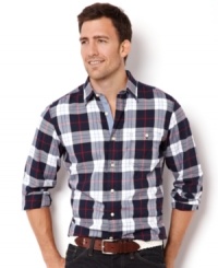 Big bold plaids will look good on you this fall like this one from Nautica. Big bold plaids will look good on you this fall like this one from Nautica.