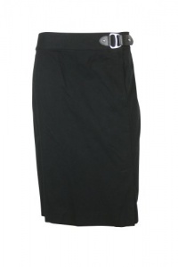 LAUREN Ralph Lauren Womens Buckle Waist Stretch Skirt LAUREN Ralph Lauren Womens Buckle Waist Stretch Skirt