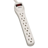 Tripp Lite TLP602 Surge Protector Strip 120V 6 Outlet 2ft Cord 180 Joule Tripp Lite TLP602 Surge Protector Strip 120V 6 Outlet 2ft Cord 180 Joule