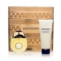 Boucheron Pour Femme by Boucheron 2 Piece Set Includes: 1.6 oz Eau de Toilette Spray + 3.3 oz Perfumed Body Lotion Boucheron Pour Femme by Boucheron 2 Piece Set Includes: 1.6 oz Eau de Toilette Spray + 3.3 oz Perfumed Body Lotion