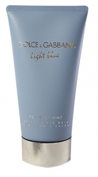 D & G Light Blue by Dolce & Gabbana for Men. Aftershave Balm 2.5-Ounces