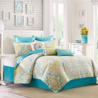 Echo Hudson Paisley Coverlet - Multi - Full/Queen Echo Hudson Paisley Coverlet - Multi - Full/Queen
