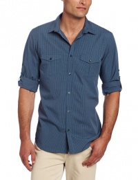 Calvin Klein Sportswear Men's L SR Up Yarn Dye Shadow Check Calvin Klein Sportswear Men's L SR Up Yarn Dye Shadow Check