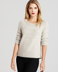 An exceptionally-soft, must-touch French Connection sweater in a classic crewneck silhouette. An exceptionally-soft, must-touch French Connection sweater in a classic crewneck silhouette.