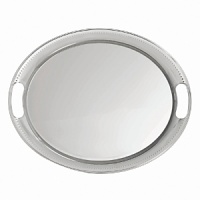 Grosgrain, the best-selling metal group, brings sophisticated design to essential serving pieces. The next generation of Grosgrain serveware is nickel plate and features generously sized serving pieces. Grosgrain, the best-selling metal group, brings sophisticated design to essential serving pieces. The next generation of Grosgrain serveware is nickel plate and features generously sized serving pieces.