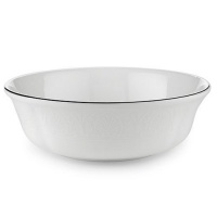 Lenox Hannah Platinum Bone China All Purpose Bowl Lenox Hannah Platinum Bone China All Purpose Bowl