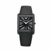 Emporio Armani Men's AR2027 Classic Black Leather Watch Emporio Armani Men's AR2027 Classic Black Leather Watch