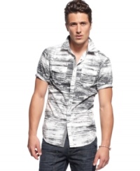 It's all in the details with this graphic shirt from INC International Concepts. Check out the zipper and all over graphic print if you need any convincing about its casual cool. It's all in the details with this graphic shirt from INC International Concepts. Check out the zipper and all over graphic print if you need any convincing about its casual cool.
