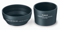 Canon LAH-DC20 Conversion Lens Adapter (LA-DC58E) and Hood (LH-DC40) Set for the S5 IS, S3 IS & S2 IS Digital Camera Canon LAH-DC20 Conversion Lens Adapter (LA-DC58E) and Hood (LH-DC40) Set for the S5 IS, S3 IS & S2 IS Digital Camera