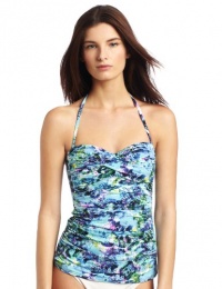 Profile By Gottex Women's Blue Lagoon Bandini Top Profile By Gottex Women's Blue Lagoon Bandini Top