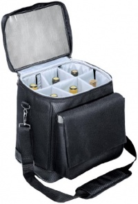 Picnic Time Cellar Insulated Six Bottle Wine Tote