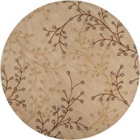 Surya ATH-5008 Athena Ivory 4-Feet Round Area Rug Surya ATH-5008 Athena Ivory 4-Feet Round Area Rug
