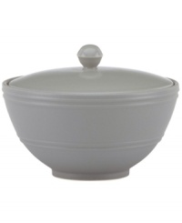 Elegance comes easy with the Fair Harbor sugar bowl. Durable stoneware in an oyster-gray hue is half glazed, half matte and totally timeless. From the kate spade new york dinnerware collection. Elegance comes easy with the Fair Harbor sugar bowl. Durable stoneware in an oyster-gray hue is half glazed, half matte and totally timeless. From the kate spade new york dinnerware collection.