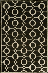 Spello Arabesque Black Outdoor Rug Rug Size: Runner 2' x 8' Spello Arabesque Black Outdoor Rug Rug Size: Runner 2' x 8'