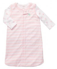 Carters Bird Collection Sleepbag Set PINK 9 Mo Carters Bird Collection Sleepbag Set PINK 9 Mo