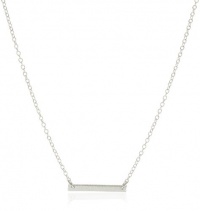 gorjana Knox Sterling Silver Bar Necklace gorjana Knox Sterling Silver Bar Necklace