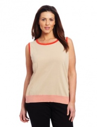 Jones New York Women's Plus Size Sleeveless Shell Jones New York Women's Plus Size Sleeveless Shell