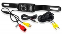 PYLE PLCM10 License Plate Mount Rearview Camera with 0 Lux Night Vision PYLE PLCM10 License Plate Mount Rearview Camera with 0 Lux Night Vision