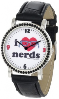 David & Goliath Kids' DG-CW06 Diamond CZ I Love Nerds Watch David & Goliath Kids' DG-CW06 Diamond CZ I Love Nerds Watch