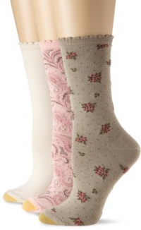 Gold Toe Women's 3 Pair Pack Fashion Trouser Socks Gold Toe Women's 3 Pair Pack Fashion Trouser Socks