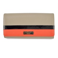 Kate Spade Bedford Road Shannon Wallet, Cruiser/Coral/Black Size One Size Kate Spade Bedford Road Shannon Wallet, Cruiser/Coral/Black Size One Size
