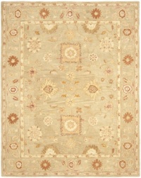 Safavieh Anatolia Collection AN556K Handmade Sage Hand-Spun Wool Area Rug, 8 Feet by 10 Feet Safavieh Anatolia Collection AN556K Handmade Sage Hand-Spun Wool Area Rug, 8 Feet by 10 Feet