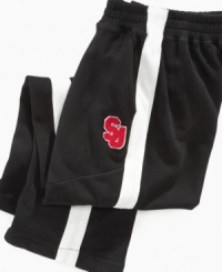 Whether he's hitting the court or playing some backyard football, he'll stay comfortable in these Reaction pants from Sean John. Whether he's hitting the court or playing some backyard football, he'll stay comfortable in these Reaction pants from Sean John.