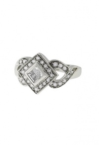 Effy Jewlery 14K White Gold Diamond Ring, .56 TCW Ring size 7 Effy Jewlery 14K White Gold Diamond Ring, .56 TCW Ring size 7