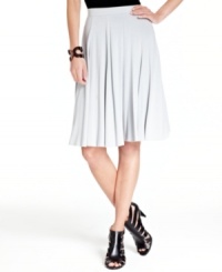Fancy that: INC's feminine petite skirt feels like heaven and features an elastic waistband for easy pull-on styling! Fancy that: INC's feminine petite skirt feels like heaven and features an elastic waistband for easy pull-on styling!