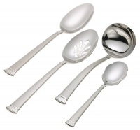 Lenox Eternal Frosted 4-Piece Stainless Steel Hostess Set