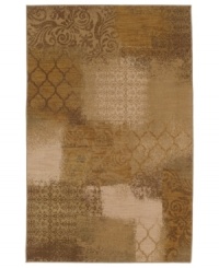 Classically inspired, but rich in modern appeal, the Vallette area rug boasts eye-catching ombre patternwork in an array of earthy tones. Made of rich New Zealand wool for an enduring, comfortable design. Classically inspired, but rich in modern appeal, the Vallette area rug boasts eye-catching ombre patternwork in an array of earthy tones. Made of rich New Zealand wool for an enduring, comfortable design.