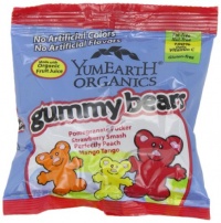 YummyEarth Organic Gummy Bears, 0.9-Ounce Bags (Pack of 24) YummyEarth Organic Gummy Bears, 0.9-Ounce Bags (Pack of 24)