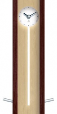 Infinity Instruments Illusion Walnut Wood Wall/Table Pendulum Clock Infinity Instruments Illusion Walnut Wood Wall/Table Pendulum Clock