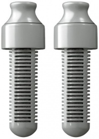 Water Bobble 2-Pack Replaceable Water Filter, Gray Water Bobble 2-Pack Replaceable Water Filter, Gray