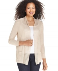 August Silk's lightweight cardigan is ideal for summertime style. Keep it casual with a tee and jeans or dress it up with a maxi dress! August Silk's lightweight cardigan is ideal for summertime style. Keep it casual with a tee and jeans or dress it up with a maxi dress!