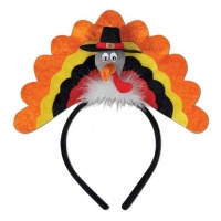 Turkey Headband Party Accessory (1 count) (1/Pkg) Turkey Headband Party Accessory (1 count) (1/Pkg)