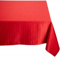 Lenox Simply Fine 60 by 84-Inch Oblong / Rectangle Tablecloth, Red Lenox Simply Fine 60 by 84-Inch Oblong / Rectangle Tablecloth, Red