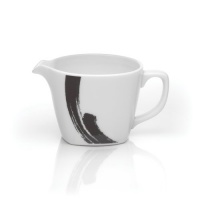 Mikasa Brushstroke 5-1/2-Ounce Creamer, White Mikasa Brushstroke 5-1/2-Ounce Creamer, White