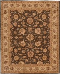 Nourison Rugs Heritage Hall Collection HE18 Sable Rectangle 9'9 x 13'9 Area Rug Nourison Rugs Heritage Hall Collection HE18 Sable Rectangle 9'9 x 13'9 Area Rug