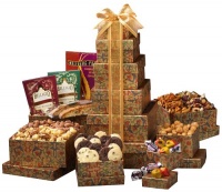 Broadway Basketeers The Ultimate Sympathy Gourmet Gift Tower Broadway Basketeers The Ultimate Sympathy Gourmet Gift Tower