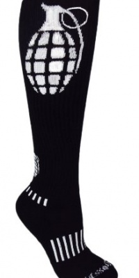 MOXY Socks THE Ultimate Grenade Black Knee-High CrossFit Socks MOXY Socks THE Ultimate Grenade Black Knee-High CrossFit Socks