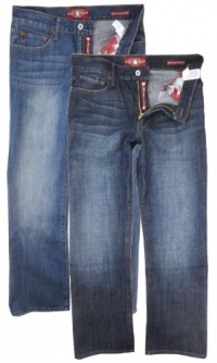 Lucky Brand Men's 181 Relaxed Fit Straight Leg Jeans Lucky Brand Men's 181 Relaxed Fit Straight Leg Jeans