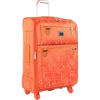 Diane Von Furstenberg Luggage Modern Tile 24 Inch Expandable Spinner, Orange, One Size Diane Von Furstenberg Luggage Modern Tile 24 Inch Expandable Spinner, Orange, One Size