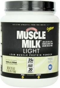 CytoSport Muscle Milk Light, Vanilla Creme, 1.65 Pound