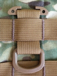 Multicam military Tactical T-Ring Adaptor for molle pals acu Multicam military Tactical T-Ring Adaptor for molle pals acu