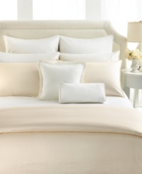 Sleep like a princess every night with the exceptionally luxurious Aurora sham from Barbara Barry. Featuring an ultrasoft, 620 thread count piece-dyed jacquard of subtle dots finished with cord detail along the edges. Reverses to solid 310 thread count cotton sateen. European closure. (Clearance)