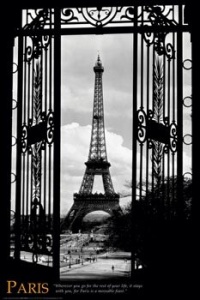 Eiffel Tower (Through Gates, 1909) Art Poster Print - 24 X 36 Poster Print by Alexandre-Gustave Eiffel, 24x36 Travel Poster Print by Alexandre-Gustave Eiffel, 24x36 Eiffel Tower (Through Gates, 1909) Art Poster Print - 24 X 36 Poster Print by Alexandre-Gustave Eiffel, 24x36 Travel Poster Print by Alexandre-Gustave Eiffel, 24x36