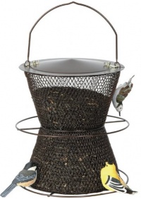 No/No Bronze Hourglass Bird Feeder BZHG00325 No/No Bronze Hourglass Bird Feeder BZHG00325
