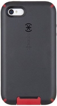 Speck Products CandyShell View Case for iPhone 4/4S - 1 Pack - Carrying Case - Retail Packaging - Black/Pomodoro Speck Products CandyShell View Case for iPhone 4/4S - 1 Pack - Carrying Case - Retail Packaging - Black/Pomodoro