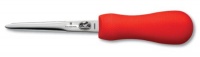 Victorinox Oyster Knife 4-Inch Boston Style Blade, Red SuperGrip Handle Victorinox Oyster Knife 4-Inch Boston Style Blade, Red SuperGrip Handle